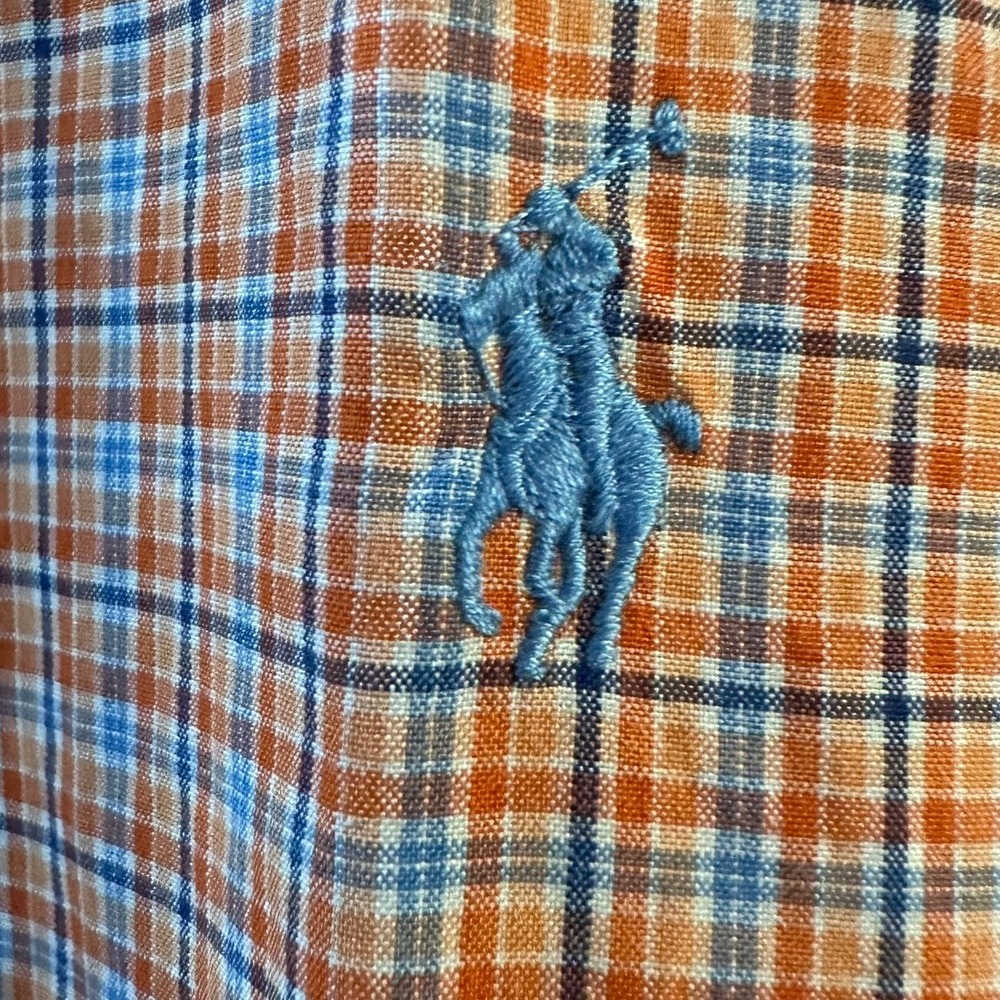 Ralph‎ Lauren Men's Classic Fit Plaid Short Sleeve Button Down Shirt Size Large - Picture 2 of 4
